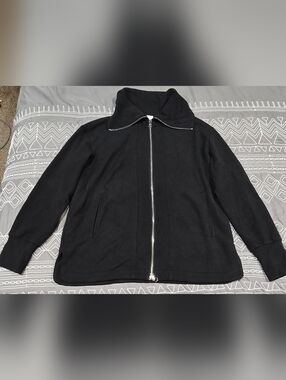 Varley Double Soft Raleigh Zip Through Sweat Size Medium